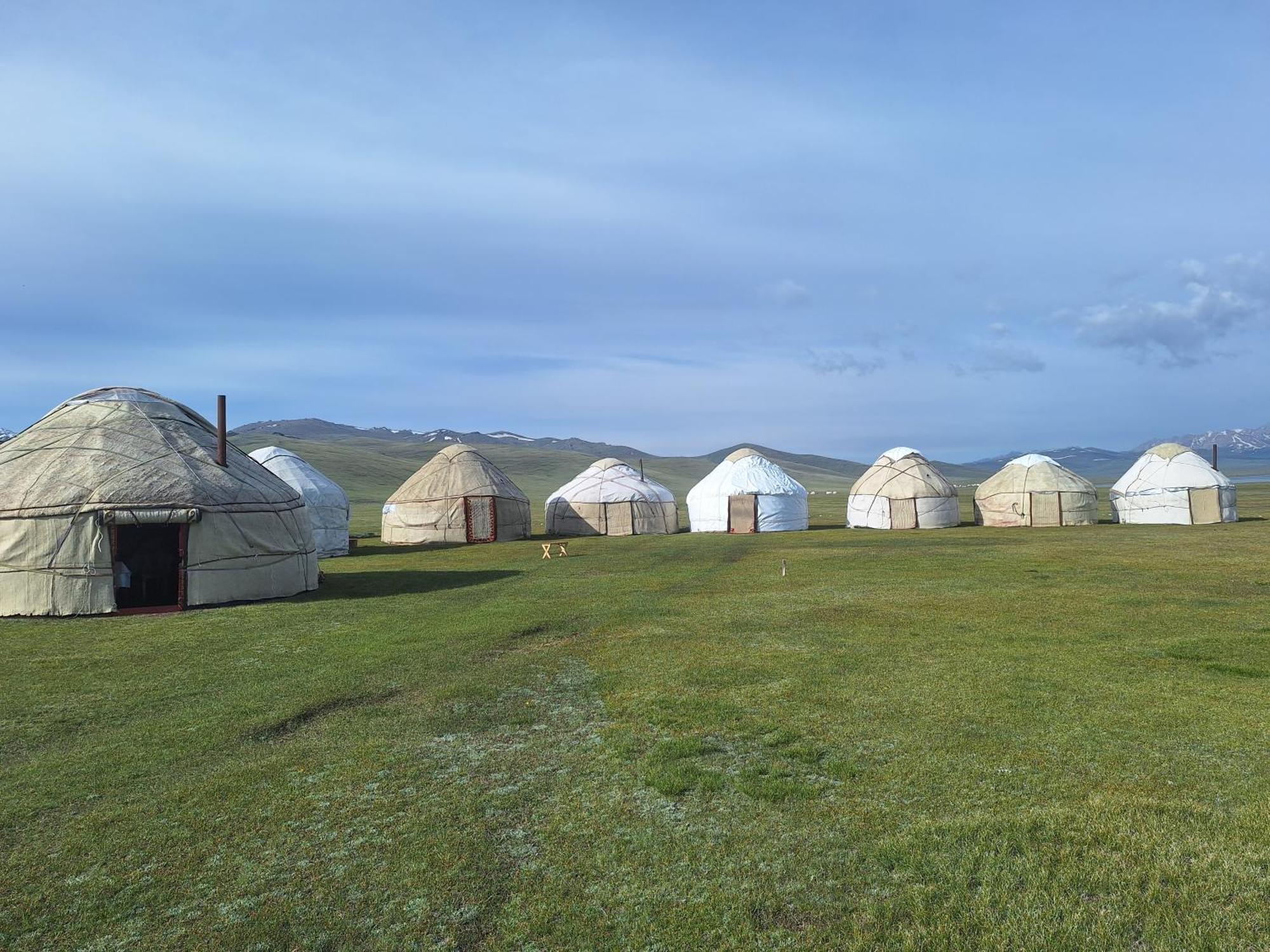 Zalkar Yurt Camp Hotel Song-Kul Kültér fotó