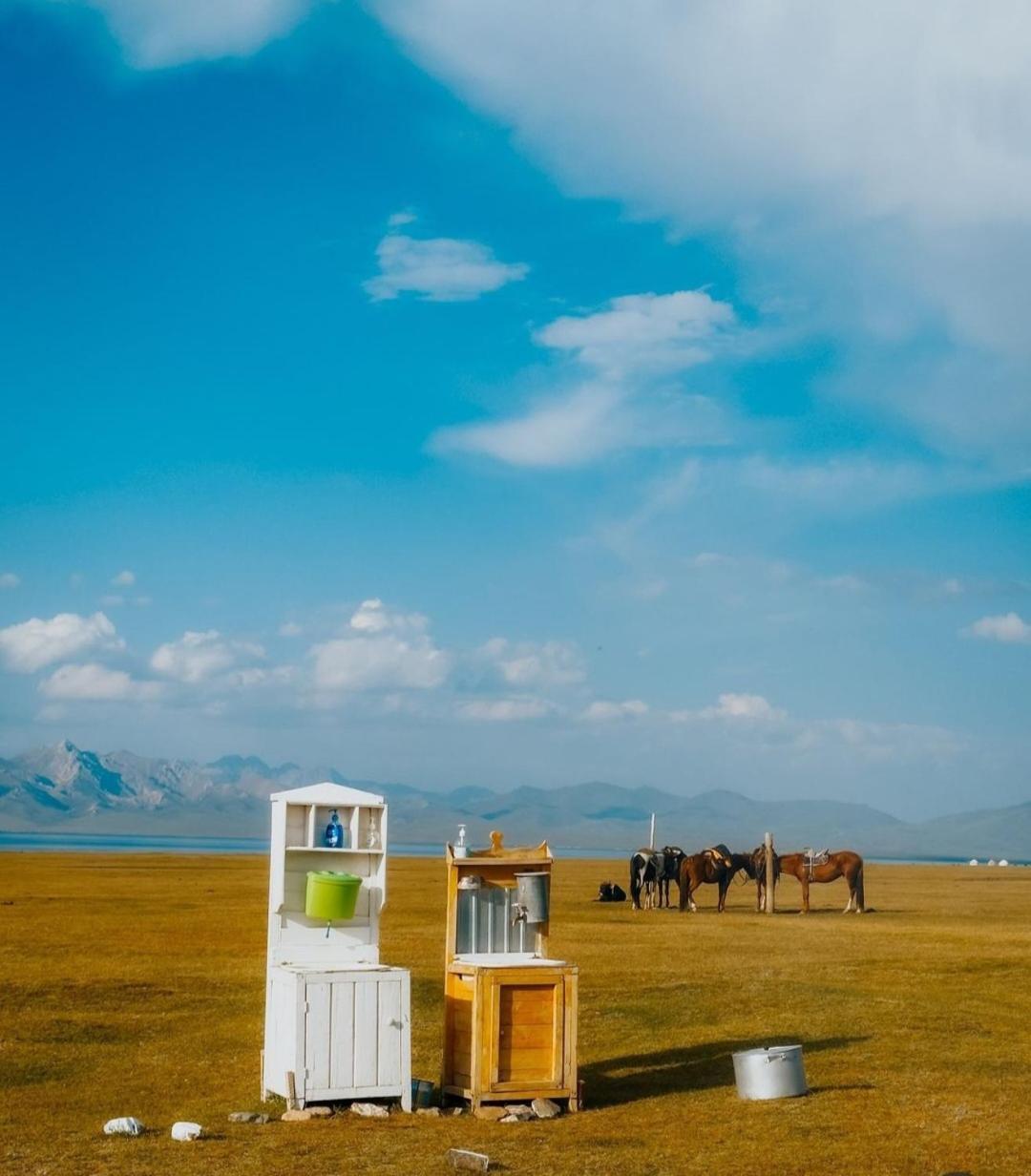 Zalkar Yurt Camp Hotel Song-Kul Kültér fotó