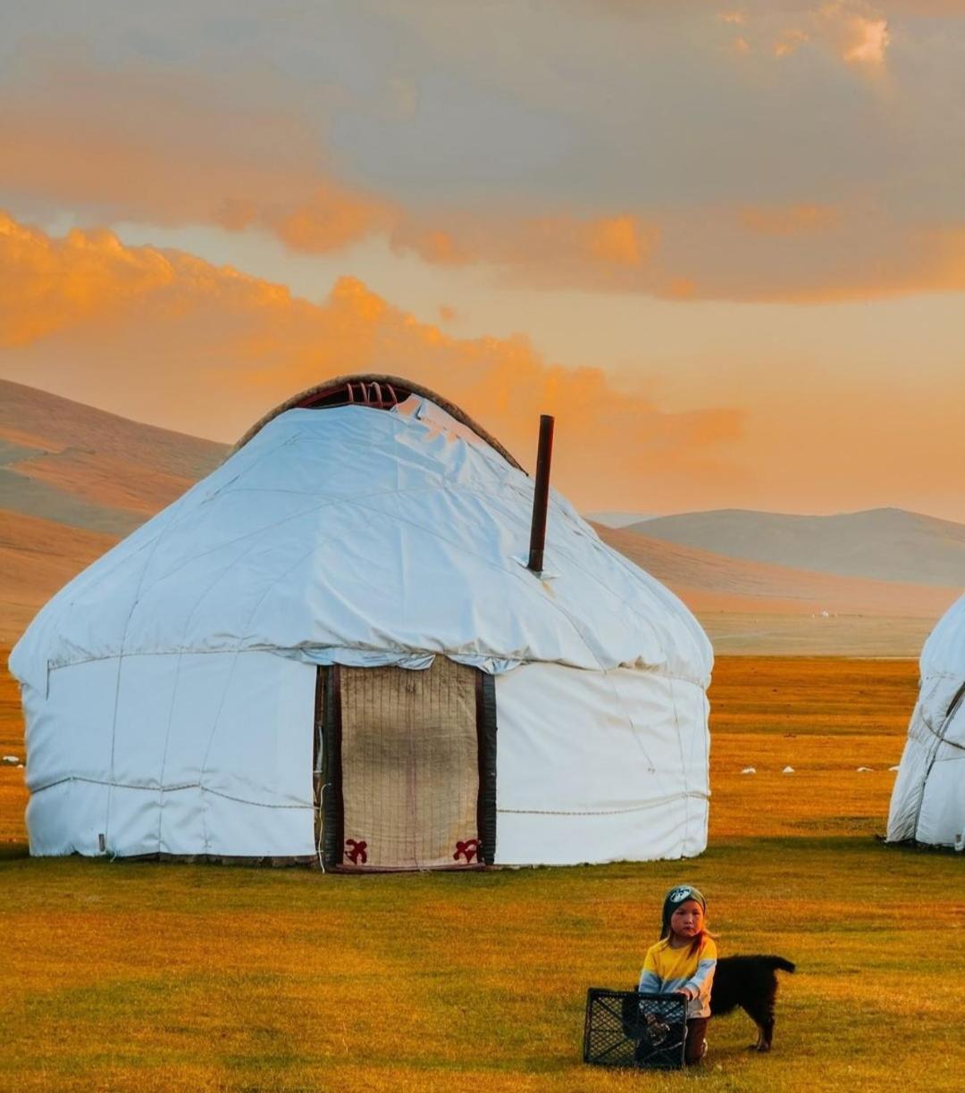 Zalkar Yurt Camp Hotel Song-Kul Kültér fotó